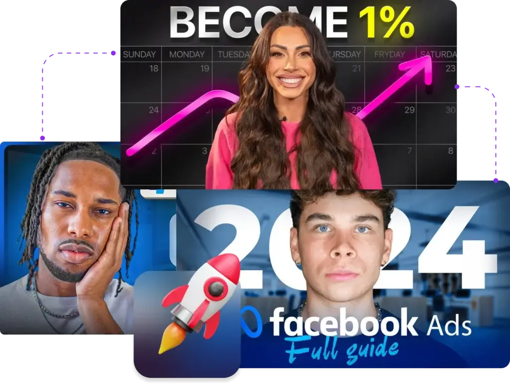 Exemples de Miniatures Youtube venant de Venuza